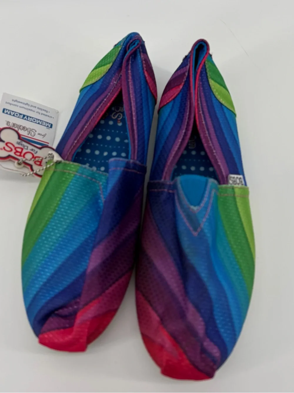 Bobs (For Dogs) Skechers Plush Sunset Feel Memory Foam ,Arch Pillow, Sz 8.5 NWT